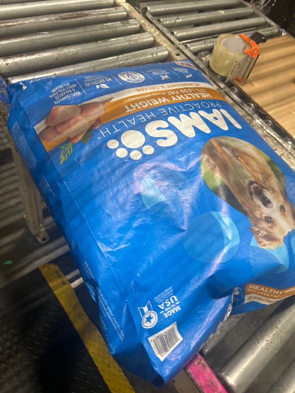 Photo 1 of ****EXP OCTU 2026****
IAMS Proactive Health Healthy Weight Control Adult Dry Dog Food with Real Chicken, 29.1 lb. Bag