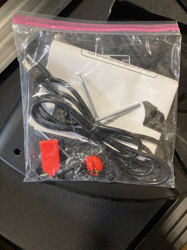 Photo 1 of ***UNTESTED**THERUN Incline Treadmill, Treadmills for Running and Walking, 300 lbs Weight Capacity Folding Treadmill with 0-15% Auto Incline, Wide Belt, 3.5 HP, App, Heart Rate, Orange