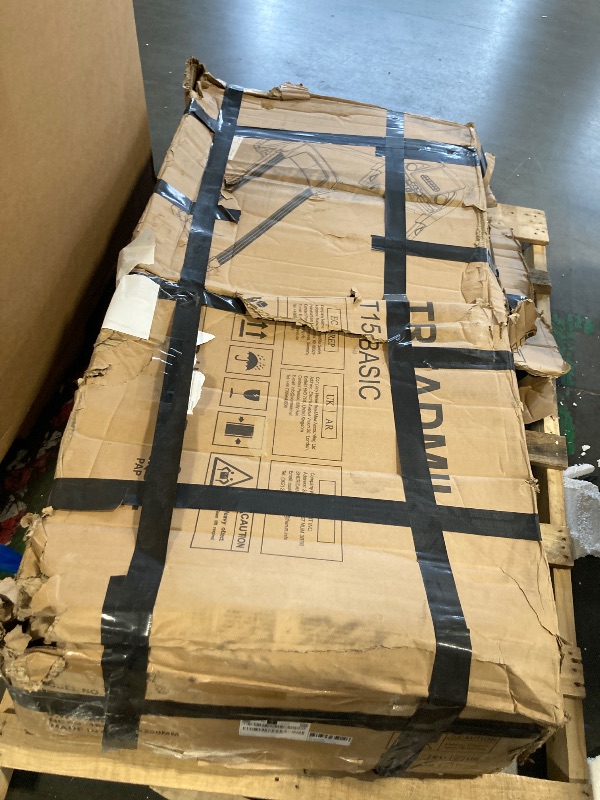 Photo 1 of ***UNTESTED**THERUN Incline Treadmill, Treadmills for Running and Walking, 300 lbs Weight Capacity Folding Treadmill with 0-15% Auto Incline, Wide Belt, 3.5 HP, App, Heart Rate, Orange