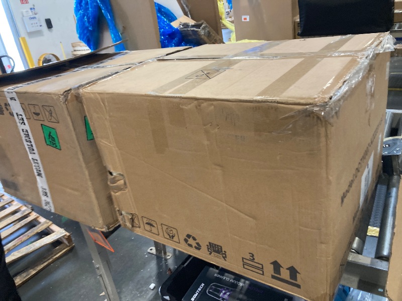 Photo 1 of ***SET OF 02 BOXES**KISLOT Upholstered Dining Chairs with Casters for Diningroom, Living Room, Cream, 2 Box