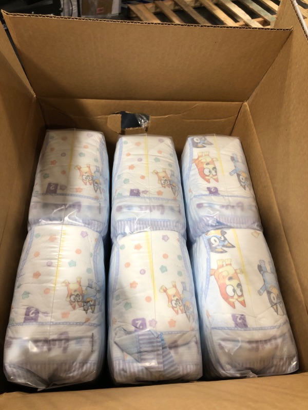 Photo 1 of ** FACTORY SEALED**
Luvs Size 2 Baby Diapers, Platinum Protection Bluey Diapers for Day & Night, Size 2, 264 Count (Packaging May Vary)