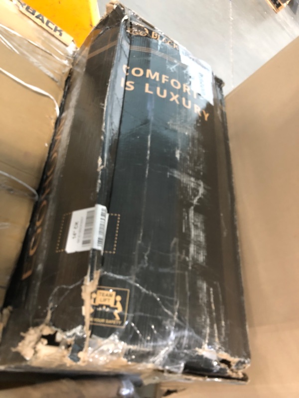 Photo 1 of ***IT HAS A CUT ON THE BOTTOM OF THE MATTRESS.***EGOHOME 14 Inch California King Memory Foam Mattress for Back Pain, Cooling Copper Gel Bed in a Box, Foam Made in USA, CertiPUR-US Certified, Therapeutic Medium Firm, 72x84x14 Black
