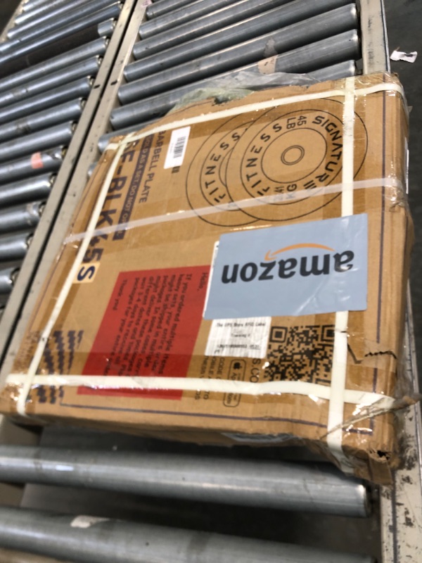 Photo 1 of *USED*
 Olympic Weight Plates, 45 LB Plate for Home Gym Strength Training
bumper style