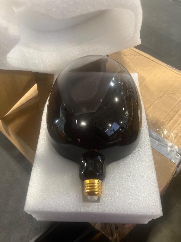 Photo 1 of *Bulb only SD LUX Oversized Vintage LED Light Bulbs 5W, Medium Base E26, Giant Huge Edison Bulb,Large Amber Decorative Bulbs, Dimmable 400LM(40W Equi) Pendant Lighting Warm White 2700K,1 Pack (DG170-Black)