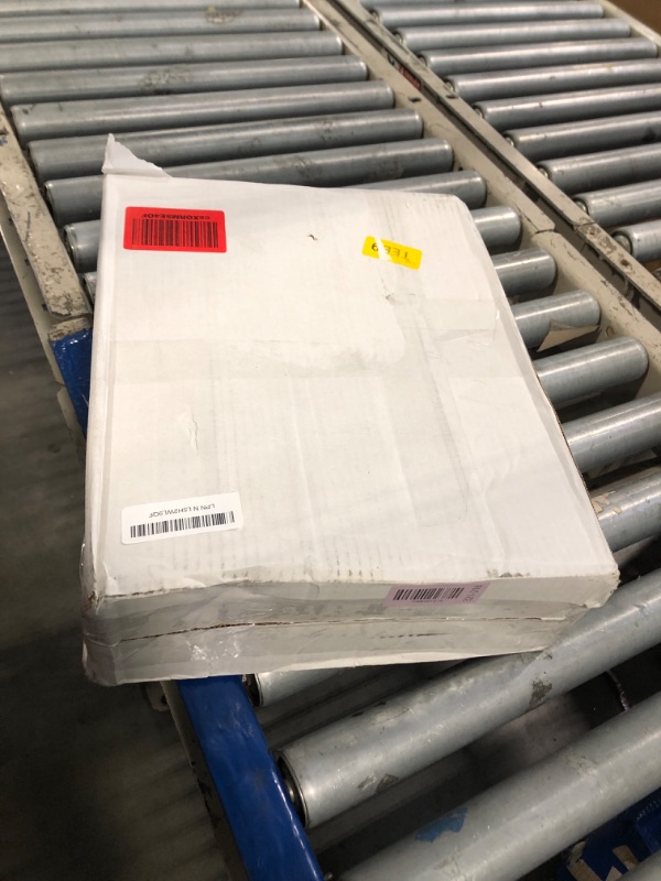 Photo 1 of 1 Each | Disposable Glove or Tissue Box Holder, TRIPLE (3-Box) Glove Rack, Wall Mounted Universal Box Holder, for Larger Sized Boxes, White - 1 Glove Rack