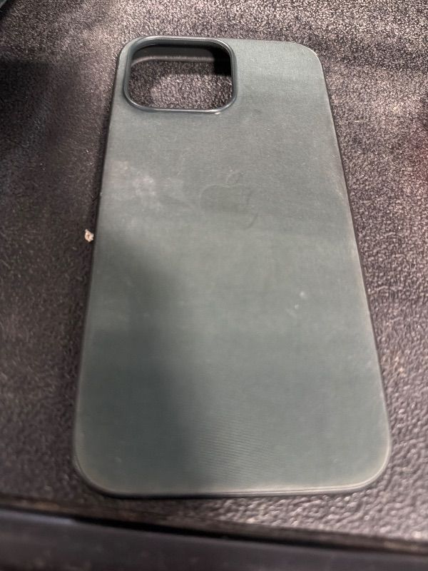 Photo 1 of **DIFFERENT COLOR**
Apple iPhone 16 Pro Max Silicone Case with MagSafe and Camera Control: Lightweight Phone Case, Wireless Charging Compatible, Smooth Matte Finish; Lake Green