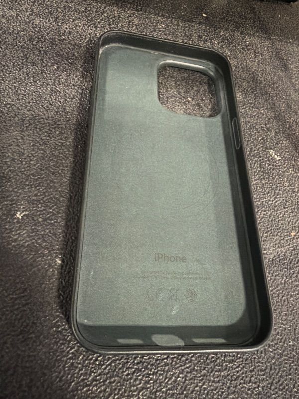 Photo 1 of **DIFFERENT COLOR**
Apple iPhone 16 Pro Max Silicone Case with MagSafe and Camera Control: Lightweight Phone Case, Wireless Charging Compatible, Smooth Matte Finish; Lake Green