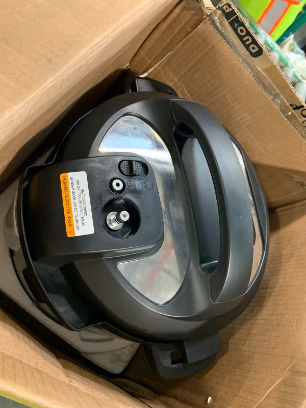 Photo 1 of ***Non functional / parts only / display dead*** FINAL SALE NO RETURN** Instant Pot Duo Plus 9-in-1 Multicooker, Pressure Cooker, Slow Cook, Rice Maker, Steamer, Sauté, Yogurt, Warmer & Sterilizer, Includes App With Over 800 Recipes, Stainless Steel, 6 Q