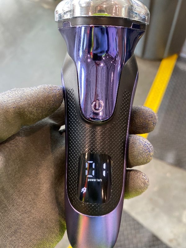 Photo 1 of *USED*
GDKLXL Rechargeable Electric Razor for Men: IPX6 Waterproof Shaver - 1.5H Fast Charge, 4D Flex Precision Blades with Pop-Up Trimmer - Gentle on Sensitive Skin, Perfect for Travel