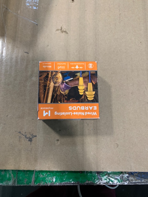 Photo 1 of ***SAAME ITEM****MIPEACE Wired Ear Protection Headphones, Ear Plug Headphones for Work-Safety Work Earbuds for Mowing Construction Industry