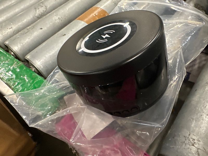 Photo 3 of *** NO USB CABLE *** Indoor Camera with Clock and Wireless Charging, 1080P WiFi Cameras for Home, Security Camera with Motion Detection, Night Vision, Local & Cloud Storage,with APP (Classic)