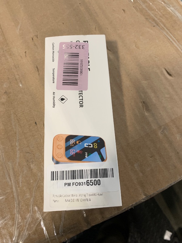 Photo 1 of ???????? Portable Carbon Monoxide Detectors, 3 in 1 CO Monitor with Kickstand & Lanyard Gas Alarm [CO Temperature Humidity Sensor] 1000mah Battery for Indoor Outdoor Camping Travel RV Hotel