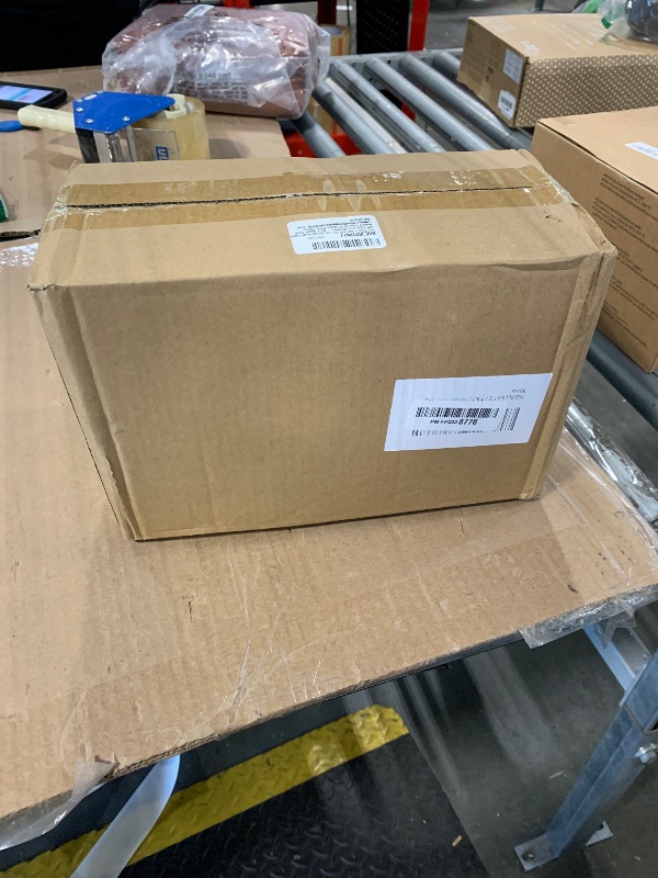 Photo 1 of 100 Pack 5.8x3.2x8.25 Inch Brown Kraft Paper Gift Bags with Handles - Bulk Small Plain Natural Bags for Birthday Party Favors, Grocery, Retail Shopping, Wedding, Craft, Goody, Takeouts, and Business