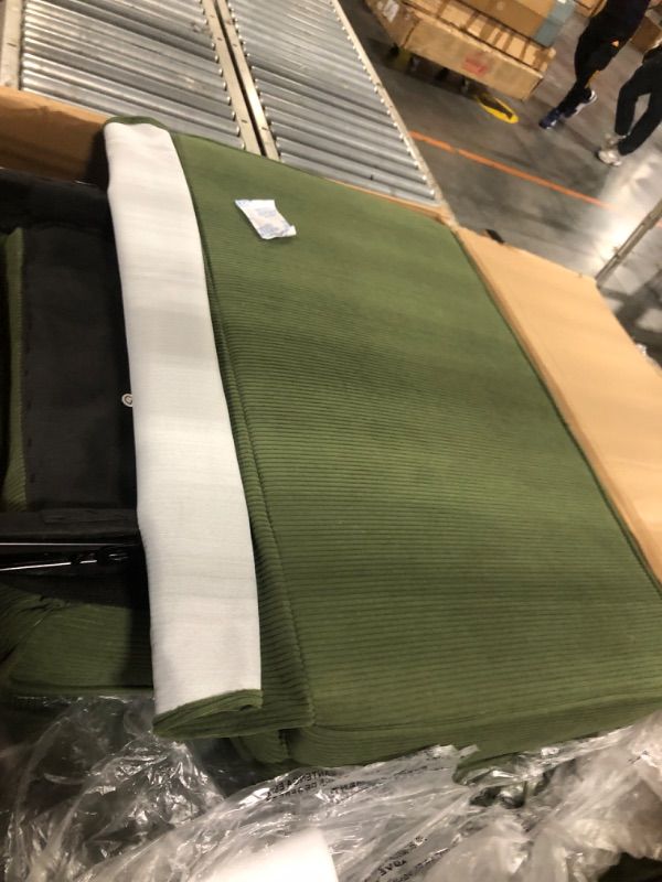 Photo 1 of *USED*
GarveeHome Recliner Chairs, Swivel Rocker Recliner, Glider Recliner Nursery Chair for Adults, 360° Swivel Glider Rocking Chair for Living Room, Bedroom, Office, RV, Small Spaces, Corduroy, Green