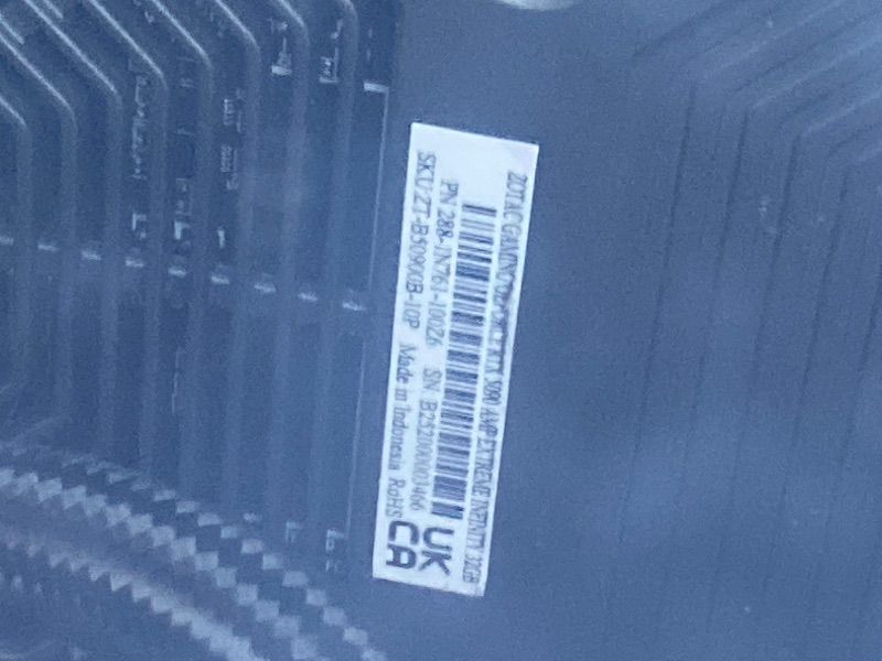 Photo 1 of **PARTS ONLY / MISSING PARTS **ZOTAC MEK AI-Enhanced Gaming PC Desktop Computer - NVIDIA GeForce RTX 5090, AMD Ryzen 7 9700X 5.5GHz, 32GB DDR5 RGB, 2TB NVME M.2 SSD, 1300W 80+ GOLD PSU, WiFi 7, Windows 11 Home 64-bit