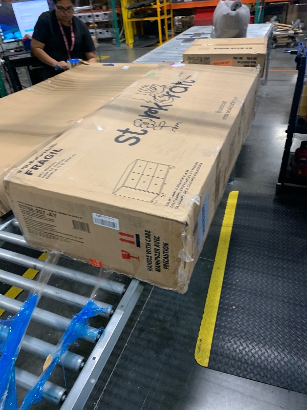 Photo 1 of ***Very Heavy Item*** Storkcraft California 6 Drawer Double Dresser (Driftwood) – GREENGUARD Gold Certified, Spacious Storage Organizer for Kids’ Room, Safety Interlocking Drawer System