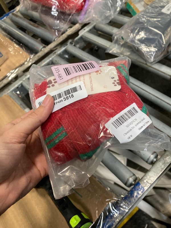 Photo 1 of **MINOR DAMAGE**
Christmas Dog Sweaters for Small Medium Large Dogs and Cats,Pet Soft Warm Holiday Outfit Girl & Boy,Pup Winter Clothes Turtleneck Double Knitting Collar for Outdoors Playing (Snowman,Small)