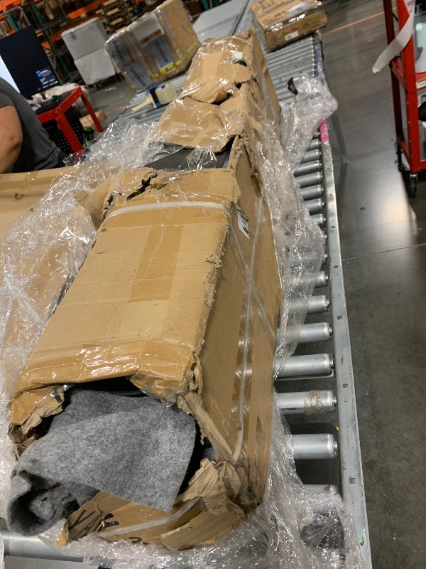 Photo 1 of ?ECOTRIC Front Bumper Compatible with 2007-2025 Wrangler Unlimited JL/JLU & Gladiator JT, 2007-2018 JK Front Bumper Rock Crawler Winch Plate W/Winch Plate & 2 18W LED Lights D-rings