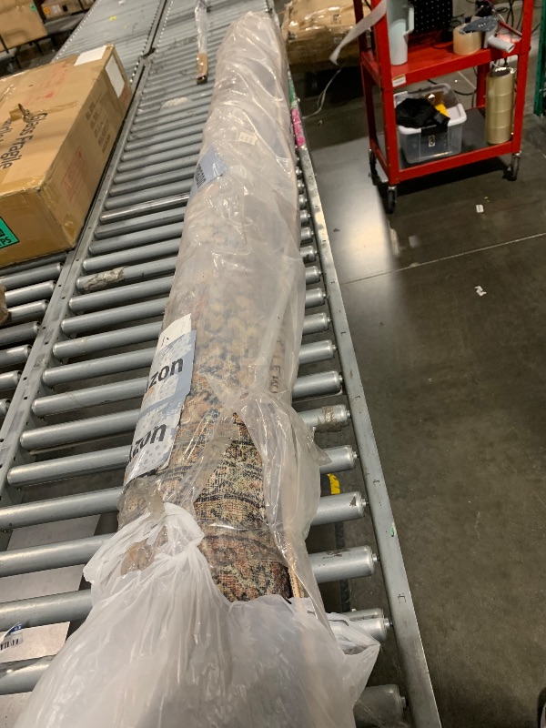 Photo 1 of **SIMILAR ITEM** **UNKNOWN MEASURES** Terracotta/Lagoon Area Rug Easy Clean Large Patterned Area Rug for Living Room, Bedroom, Dining Area