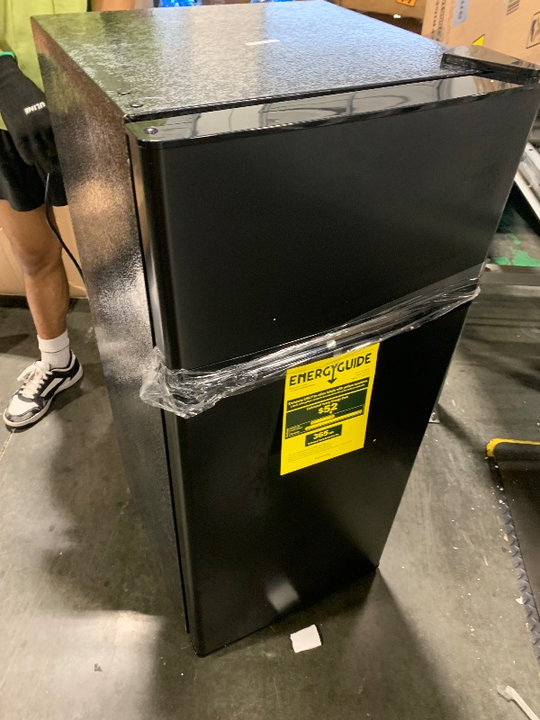 Photo 1 of **SIMILAR ITEM** 2.4 Cu.ft Mini Fridge with Double Doors Small Refrigerator with Separate Freezer, Tiny Size & Personal Fridge Ideal for Office Apartment Dorm Black