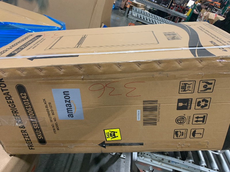 Photo 1 of **SIMILAR ITEM** 2.4 Cu.ft Mini Fridge with Double Doors Small Refrigerator with Separate Freezer, Tiny Size & Personal Fridge Ideal for Office Apartment Dorm Black