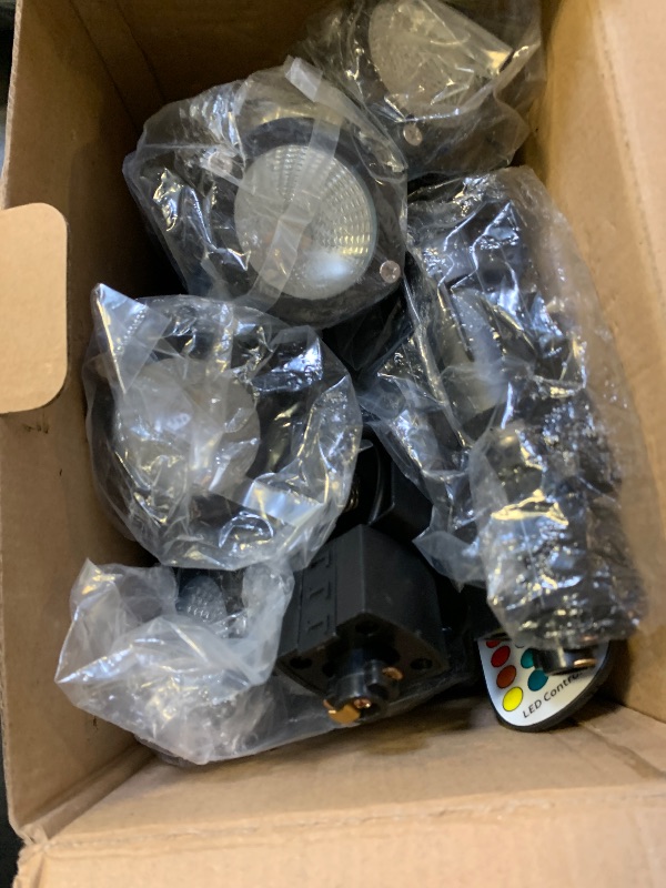 Photo 1 of Motrackcao RGBW Track Lighting Heads 12W Multicolor Remote LED Track Lights Fixtures for Accent Retail Kitchen Artwork,120V Linear Track Light H Type-CRI90+ 24° 1200lm - 16 Pack (Black)