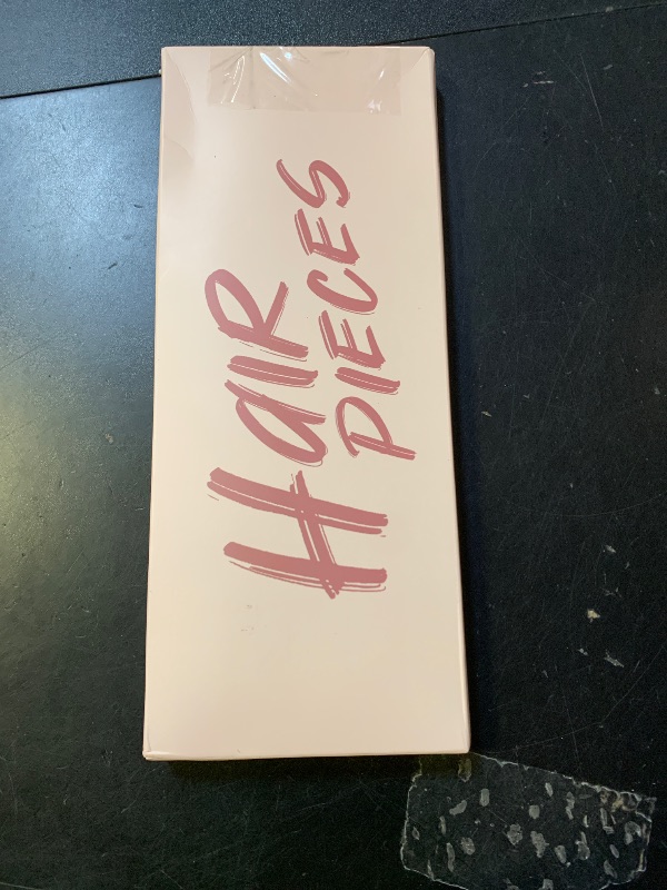 Photo 1 of Rich Choices Halo Hair Extensions Real Human Hair Remy Hairs Halo Extension for Women Invisible Wire One Piece Clip in Hairpiece 16 Inch Straight-#4P27 Medium Brown Highlight Dark Blonde