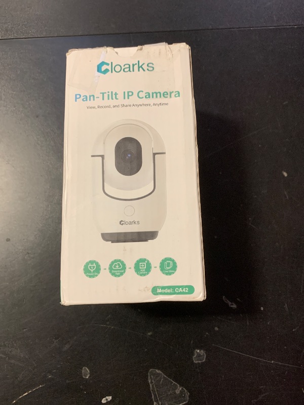 Photo 1 of 
Cloarks 2K Pan/Tilt Security Camera, WiFi Indoor Camera for Home Security with AI Motion Detection, Baby/Pet Camera with Phone App, Color Night Vision