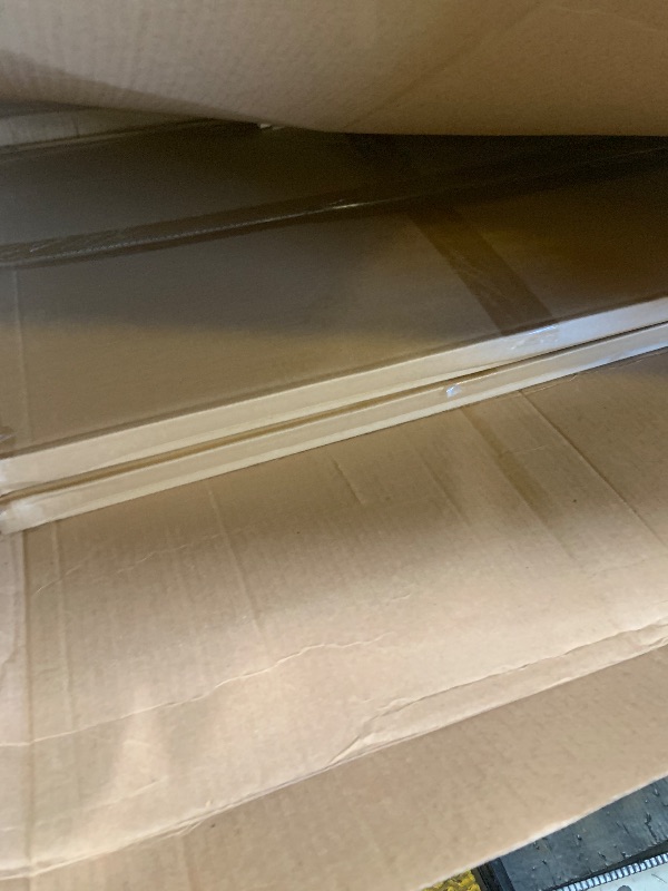 Photo 1 of Delmoar Fixed Window Safety Guard 19”x 54” Adjustable Width Prevents Accidental Falls, Non-Egress, Tamper Resistant Screws Included, White, pack of 3 