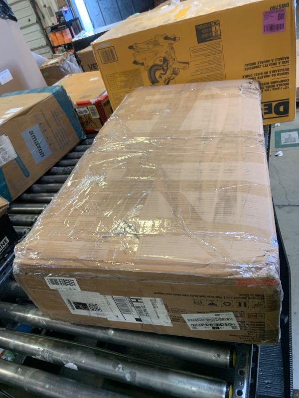 Photo 1 of VEVOR Kitchen Island Cart with Solid Wood Top, 35.4" Width Mobile Carts with Storage Cabinet, Rolling Kitchen Table with Spice Rack, Towel Rack, and Drawer, Portable Islands on Wheels, White