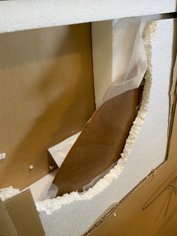 Photo 1 of Modway Crossroads 63" Oval Wood Dining Table, Walnut