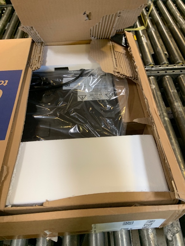 Photo 1 of Touchstone Sideline Elite Smart 60” WiFi-Enabled Electric Fireplace - in-Wall Recessed - 60 Color Combinations - 1,500W Heater - Black - Log, Crystals & Driftwood - 80037