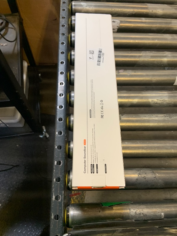 Photo 1 of Nylavee Computer Speakers, Hi-Fi Stereo Computer Sound Bar with Bluetooth & 3.5mm Aux, USB/USB-C Powered for Desktop PC, Laptop & Monitor, Built-in Mic and Headphone Jack