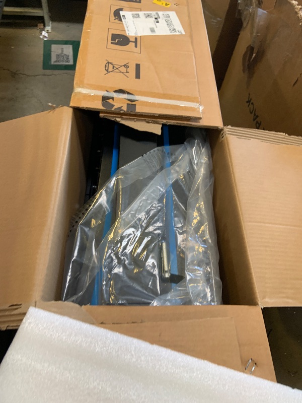 Photo 1 of ERGOLIFE Curved Treadmill with Non-Electric Motorized, 2-in-1 Folding Treadmill with APP for Home Workout, Compact Manual Walking Pad, Office Running Machine with LCD Display