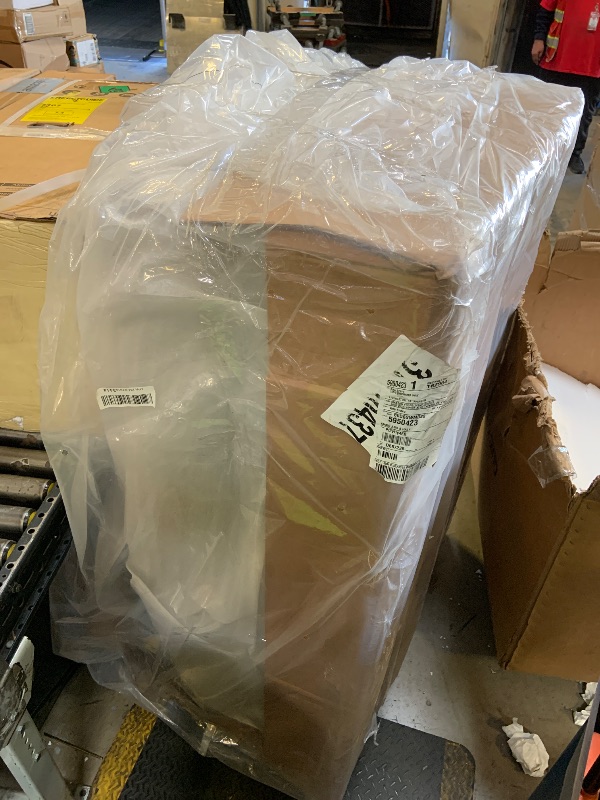 Photo 1 of Signature Design by Ashley Clare View Coastal Outdoor Loveseat, Cushioned with Nuvella Fabric, Protective Finish, Eucalyptus Wood, 55.5" W x 35" D x 32" H, Beige