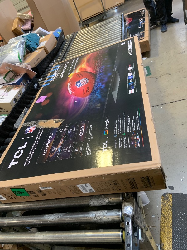 Photo 1 of TCL 55 Inch Class QM7K Series | Mini LED QLED 4K HDR | 55QM7K, 2025 Model | 120HZ-144HZ Anti Reflective Screen Smart Google TV Dolby Atmos Onkyo Audio | Voice Remote Alexa Gaming Streaming Television