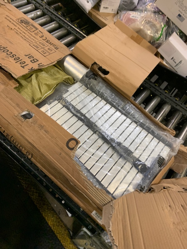 Photo 1 of JADDUO Telescoping Ladder,27.9 FT Extension Ladder,Aluminum Lightweight Telescopic Ladder with 2 Triangle Stabilizers, Telescoping Attic Ladders RV Ladders for Travel