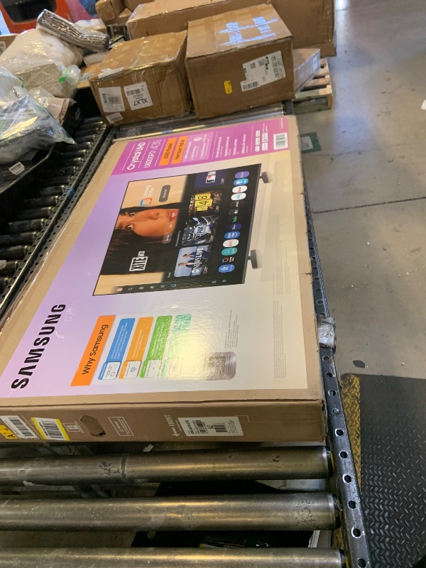 Photo 1 of Samsung 43-Inch Class Crystal UHD U8000F 4K Smart TV (2025 Model) Endless Free Content, Crystal Processor 4K, MetalStream Design, Knox Security, Alexa Built-in