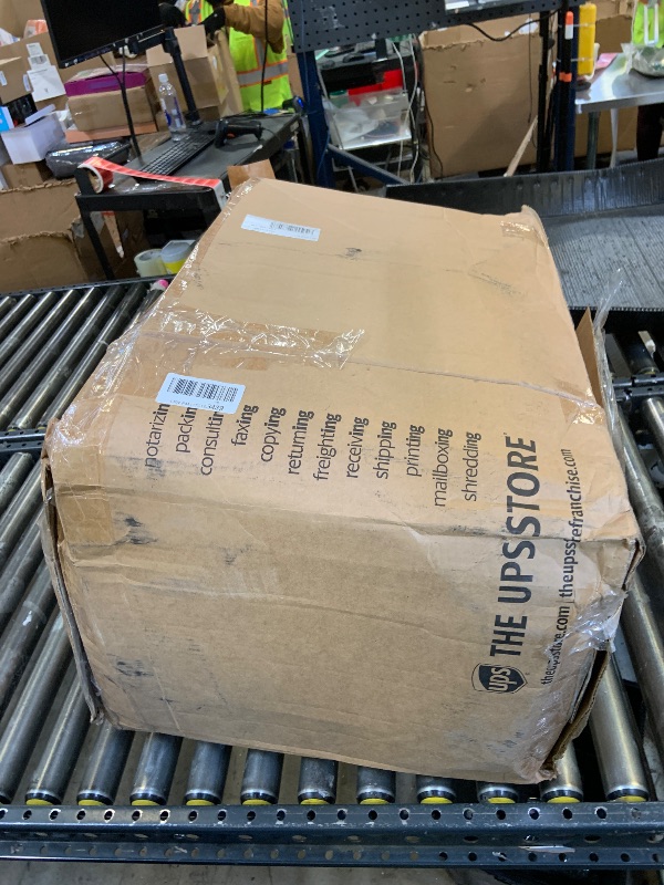 Photo 1 of Amazon Basics 4-In-1 Portable Air Conditioner, 13500 BTU (ASHRAE), Cools Up to 550 Sqf, Portable AC with Cool/Heat/Dry (Dehumidifier)/Fan-Only Functions, Auto Mode, Sleep Mode, Timer, White