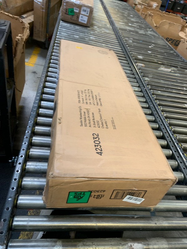 Photo 1 of Sauder Miscellaneous Storage 3-Shelf Bookcase/ book shelf, Chalked Chestnut finish