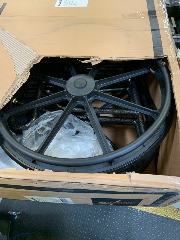 Photo 1 of Medline Reclining Wheelchair, 18", with Elevating Leg Rests, Durable Vinyl, 300 lb. Weight Limit, Reclines 90 to 140 Degrees