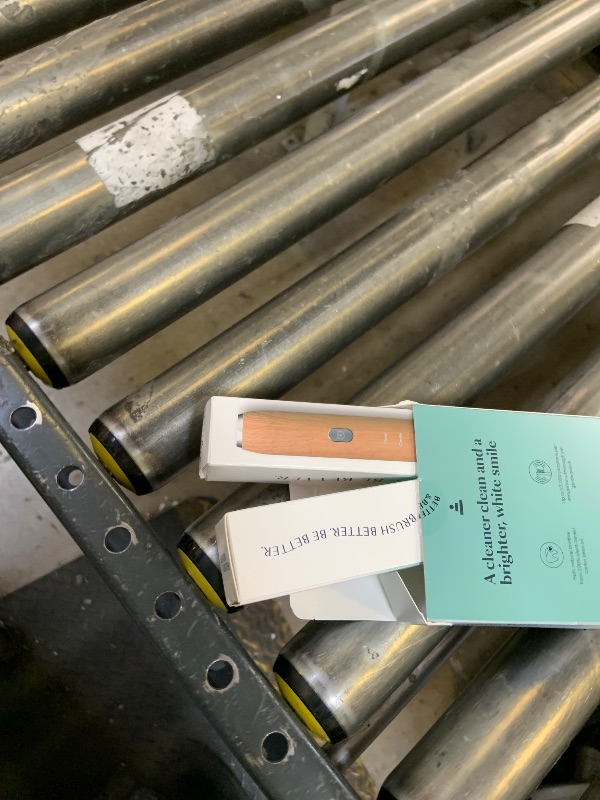 Photo 1 of Better & Better Sonic Bamboo Electric Toothbrush for Adults | Rechargeable Electric Bamboo Toothbrush w/Plant-Based Bristles | Soft Brush Heads incl. | 4 Cleaning Modes & Long-Lasting Battery