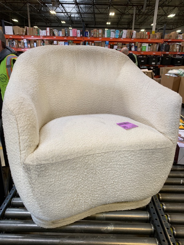 Photo 1 of **USED, DIRTY** Babyletto Foy Glider in Ivory Boucle, Greenguard Gold and CertiPUR-US Certified