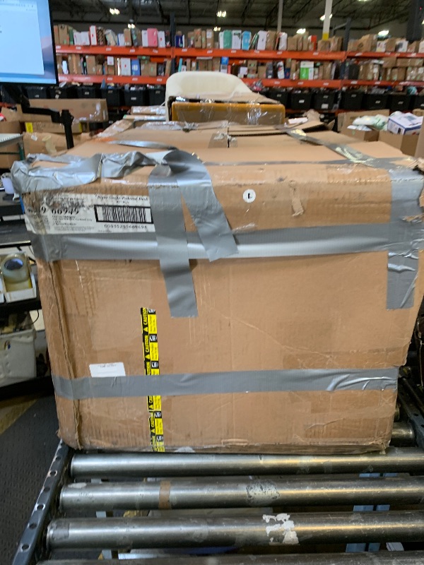 Photo 1 of Lorell Fortress Series Mahogany Laminate Top Desk