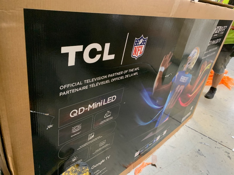 Photo 1 of TCL 85 Inch Class QM8K Series | Mini LED QLED 4K HDR | 85QM8K, 2025 Model | 120HZ-144HZ Anti Reflective Wide Angle Screen Smart Google TV Dolby Atmos | Voice Remote Alexa Gaming Streaming Television