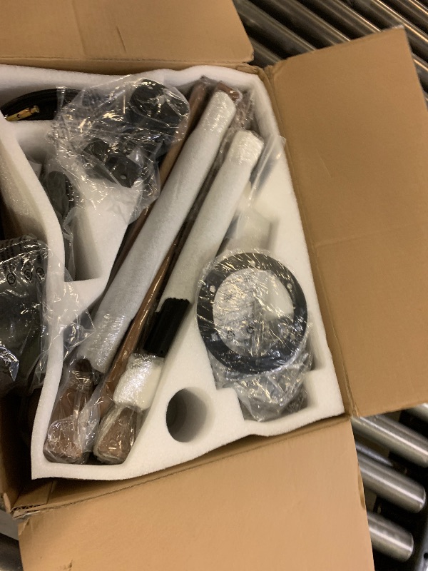 Photo 1 of 42 Inch Black Ceiling Fans with Lights and Remote,Dimmable LED Light,Quite Reversible DC Motor,Memory Function,Modern Solid Wood Indoor Outdoor Ceiling Fan with Light for Office Patios