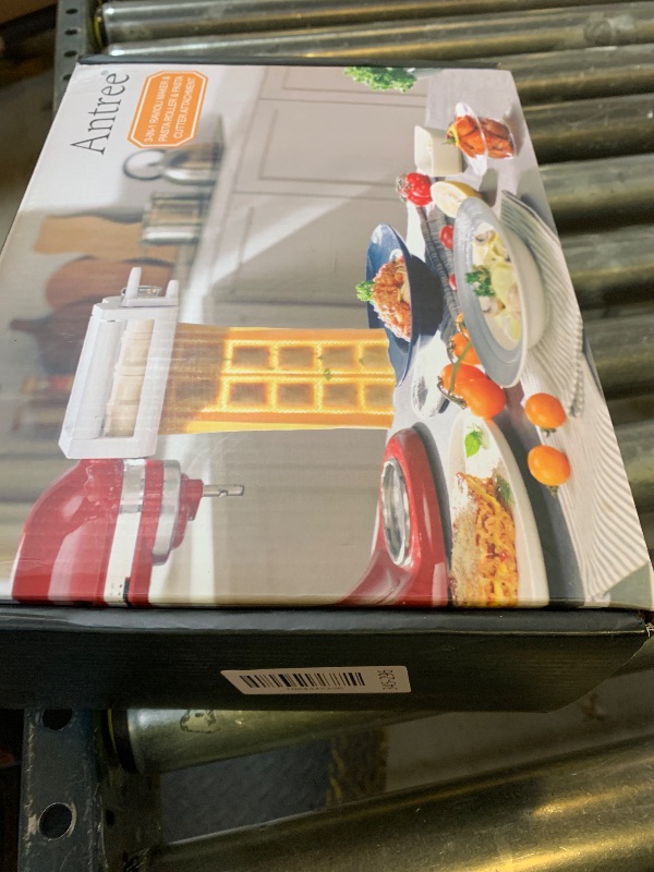 Photo 1 of ANTREE 3-IN-1 Pasta Attachment & Ravioli Attachment for KitchenAid Stand Mixers, Pasta Maker Assecories included Pasta Sheet Roller, Spaghetti Cutter and Ravioli Maker Attachment