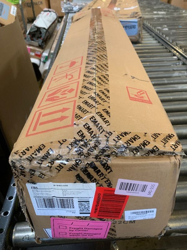 Photo 1 of EMART Backdrop Stand Heavy Duty 12ftx20ft, Adjustable Pipe and Drape Photo Background Support Kit, Metal Frame with Flat Base for Wedding Birthday Party Banquet Decorations-Black