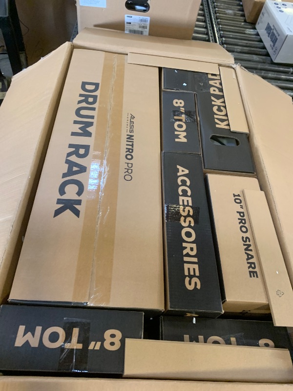 Photo 1 of Alesis Nitro Pro Electric Drum Set with Dual-Zone Quiet Mesh Pads, 500+ Authentic BFD Sounds, Bluetooth, Drumeo, USB MIDI, Double Kick Compatible