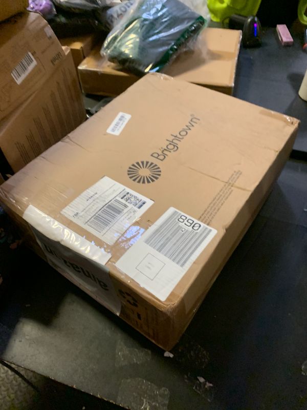 Photo 1 of Brightown Wall Heater for Indoor Use, Space Heater with ALCI Plug 1500W, 5 Modes, Adjustable Thermostat, Easy Install Heater for Bedroom Bathroom with Remote Control, 12H Timer, Work with Alexa, Grey